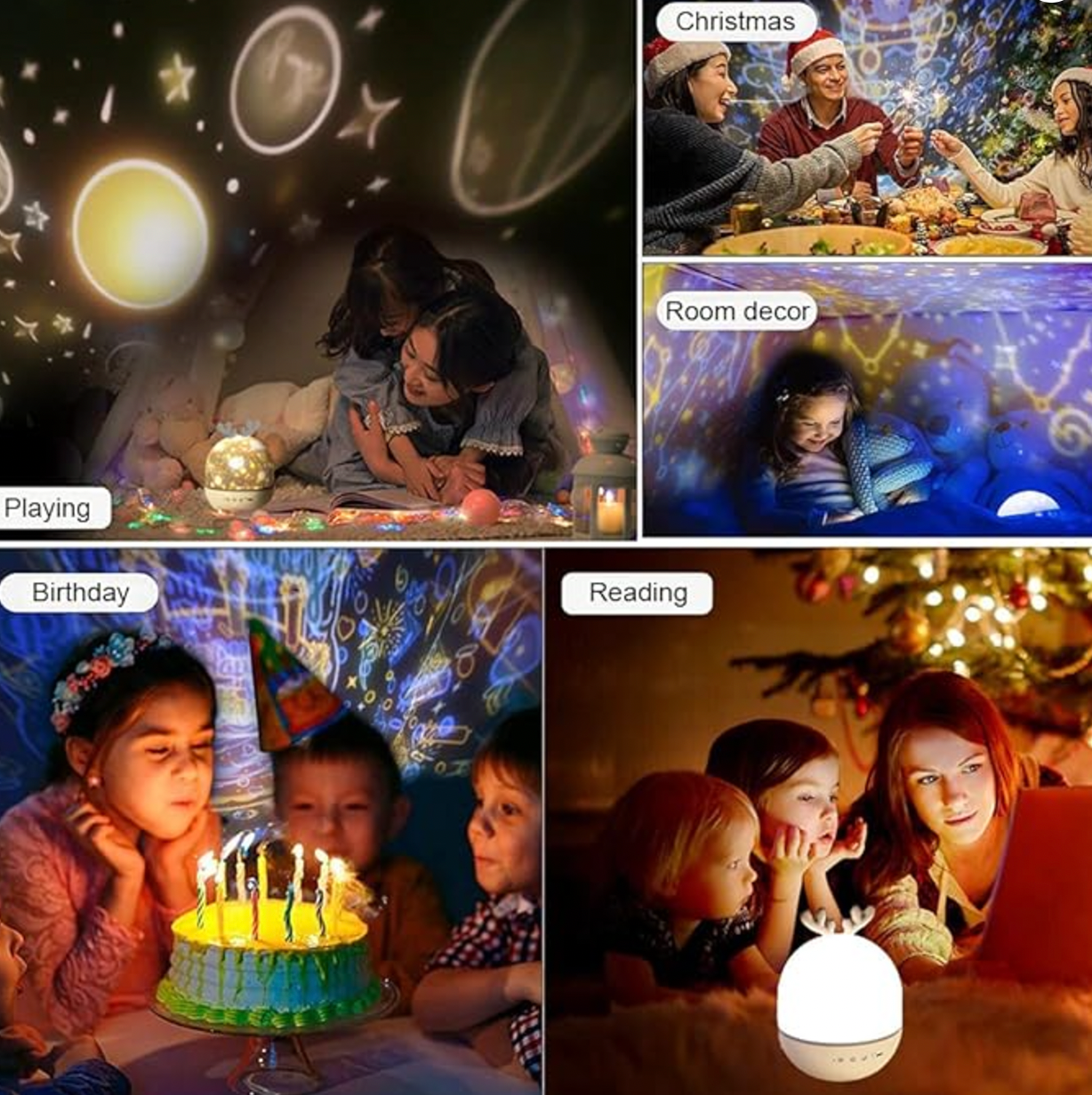 Star Night Light | Soothing Projector | Soft Light for Babies & Children