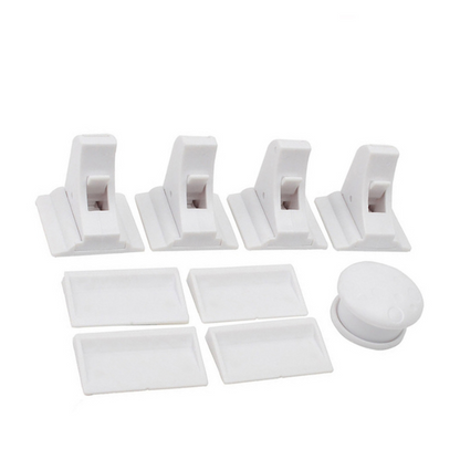Child Lock for Cupboard & Drawer | Invisible | Strong Magnet | No Drilling Required