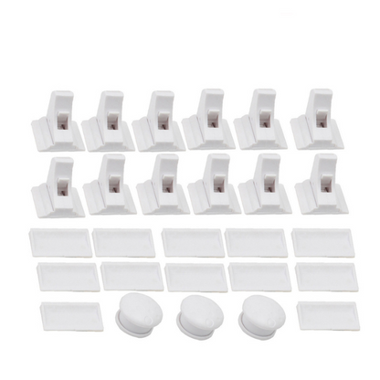 Child Lock for Cupboard & Drawer | Invisible | Strong Magnet | No Drilling Required