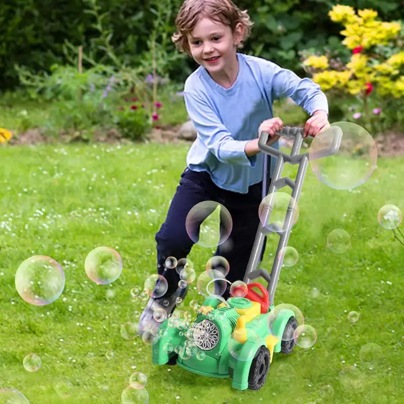 Bubble Lawnmower for Children – Active Outdoor Toy with Bubble Function