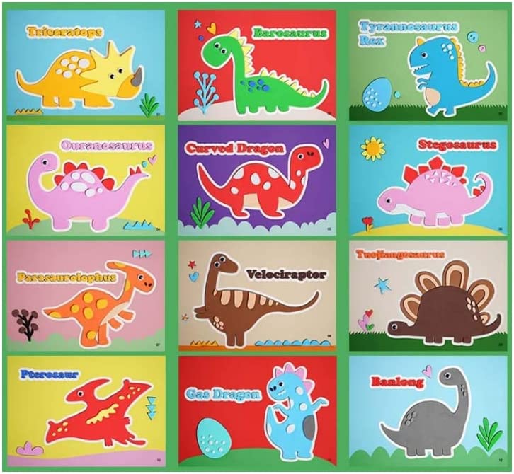 3D Sticker Puzzles for Children | Educational Creative Game | Safe Foam Material