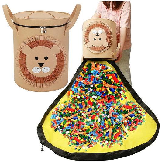 Play Mat with Storage Bag | 2-in-1 Tidying System | Quick & Stress-Free Tidying