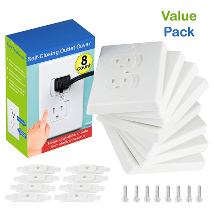 Socket Protectors | Self-Closing Mechanism | Child-Safe & Easy Installation