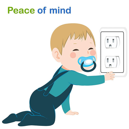 Socket Protectors | Self-Closing Mechanism | Child-Safe & Easy Installation
