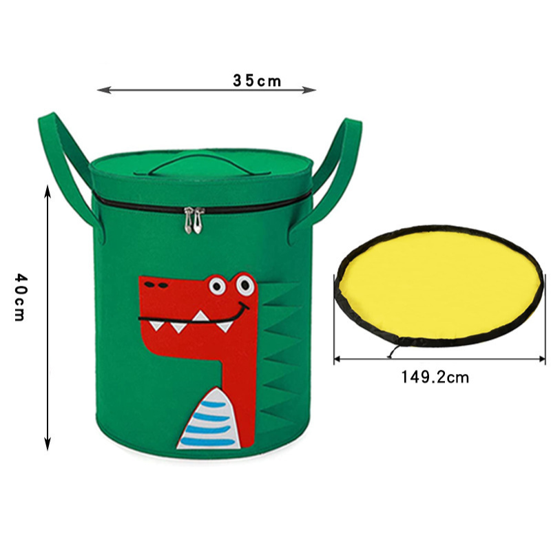 Play Mat with Storage Bag | 2-in-1 Tidying System | Quick & Stress-Free Tidying