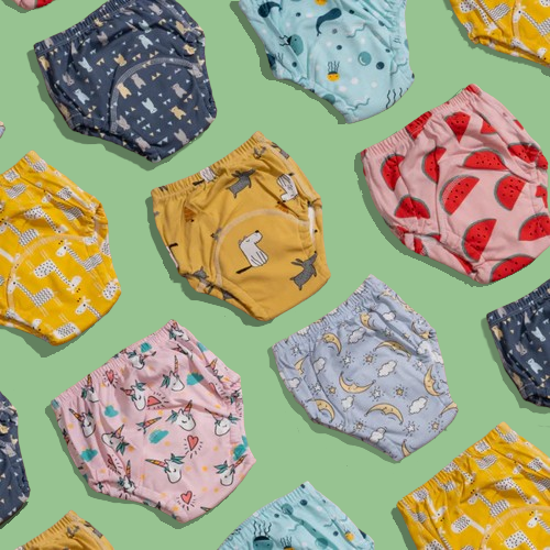 Potty Training Pants | Reusable & Leak-Proof | Soft Breathable Fabric