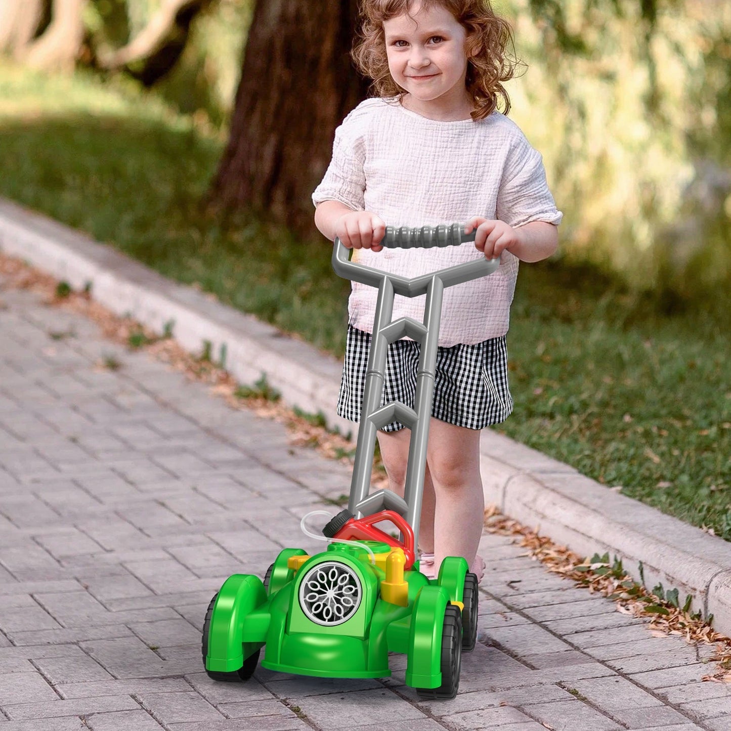 Bubble Lawnmower for Children – Active Outdoor Toy with Bubble Function