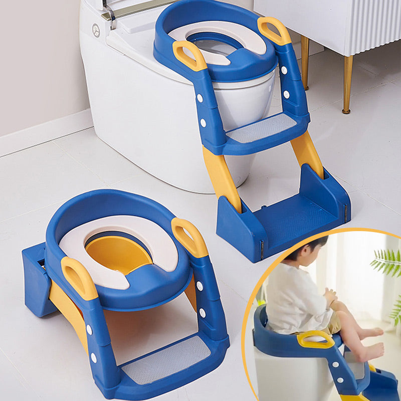 Toilet Trainer with Step | Non-Slip & Adjustable | Safe and Sturdy Design