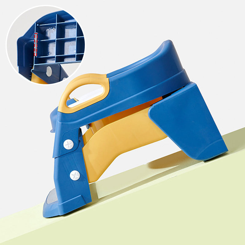 Toilet Trainer with Step | Non-Slip & Adjustable | Safe and Sturdy Design