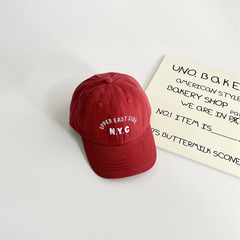 Baseball Cap for Children | NYC Print | Adjustable & Breathable Comfort