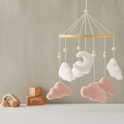 Baby Mobile Clouds | Soothing & Handmade | Soft Cotton