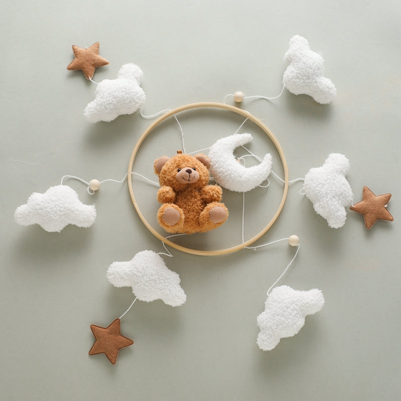 Baby Mobile Bear | Soothing & Unisex | Soft Cotton
