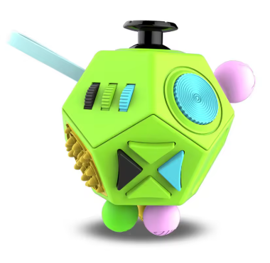 Anti-Stress Cube – 12-in-1 Sensory Toy | Focus & Relaxation for Children and Adults