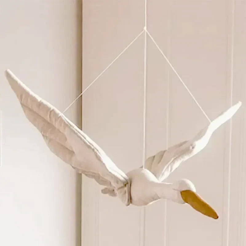 Hanging Swan Nursery | Elegant Decoration | Calming & Timeless Design
