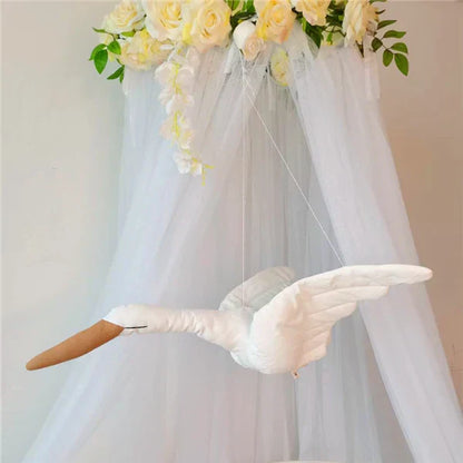 Hanging Swan Nursery | Elegant Decoration | Calming & Timeless Design