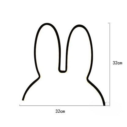 Bunny Night Light | Rechargeable & Soft LED Light | Soothing Design