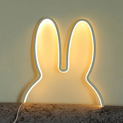 Bunny Night Light | Rechargeable & Soft LED Light | Soothing Design