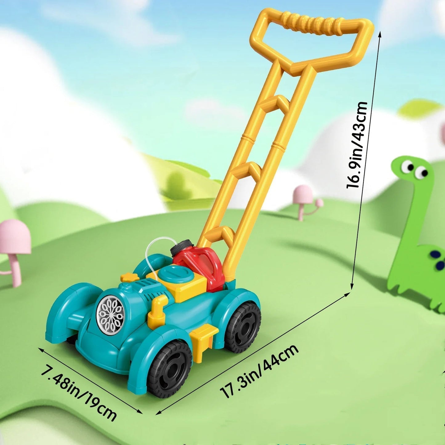 Bubble Lawnmower for Children – Active Outdoor Toy with Bubble Function